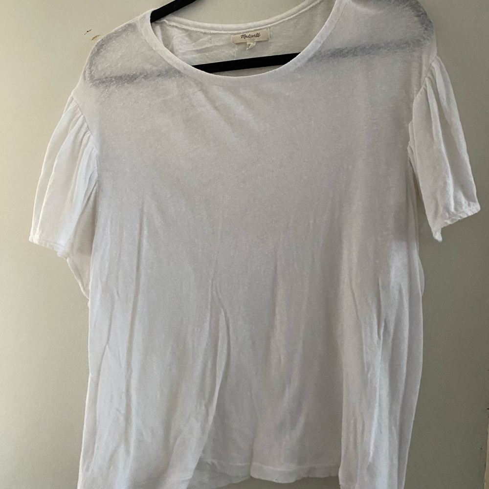 Ruffle sleeve top